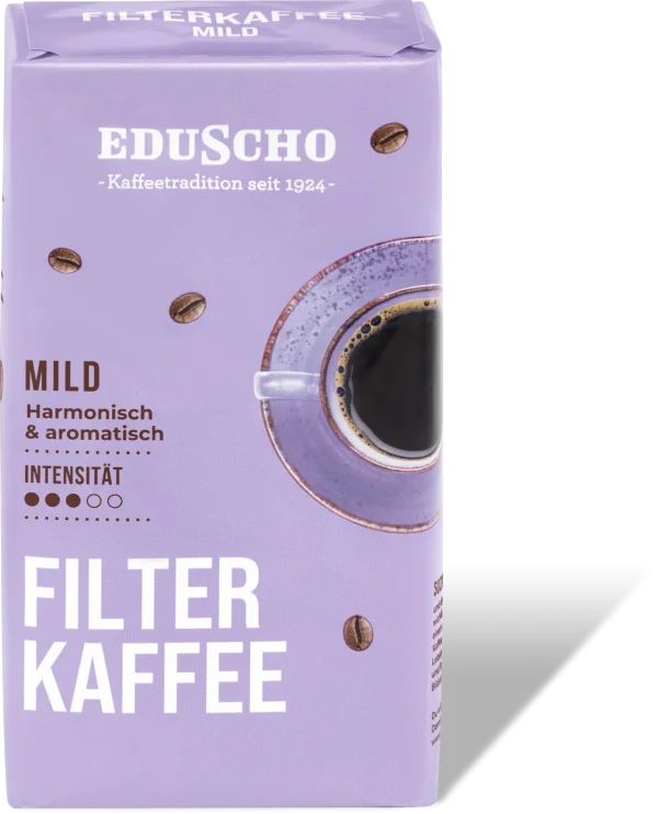 Eduscho Filterkaffee Mild - Harmonisch & aromatisch